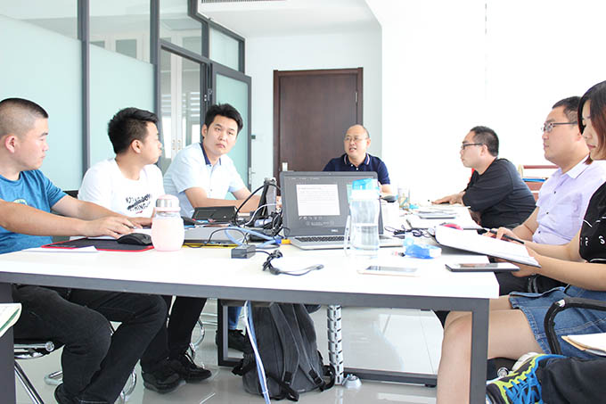 The meeting training of Yinfeng