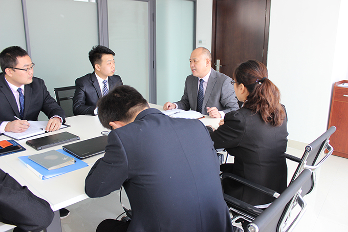 The meeting training of Yinfeng